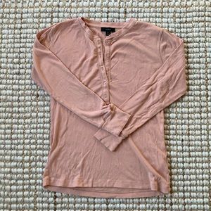 J.Crew henley long sleeved tee